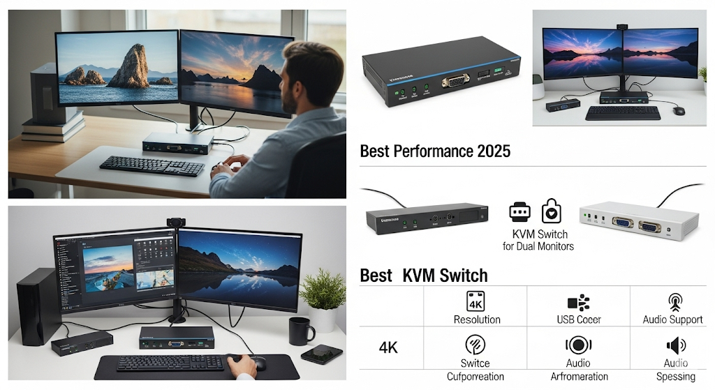Best KVM Switches for Dual Monitors in 2025
