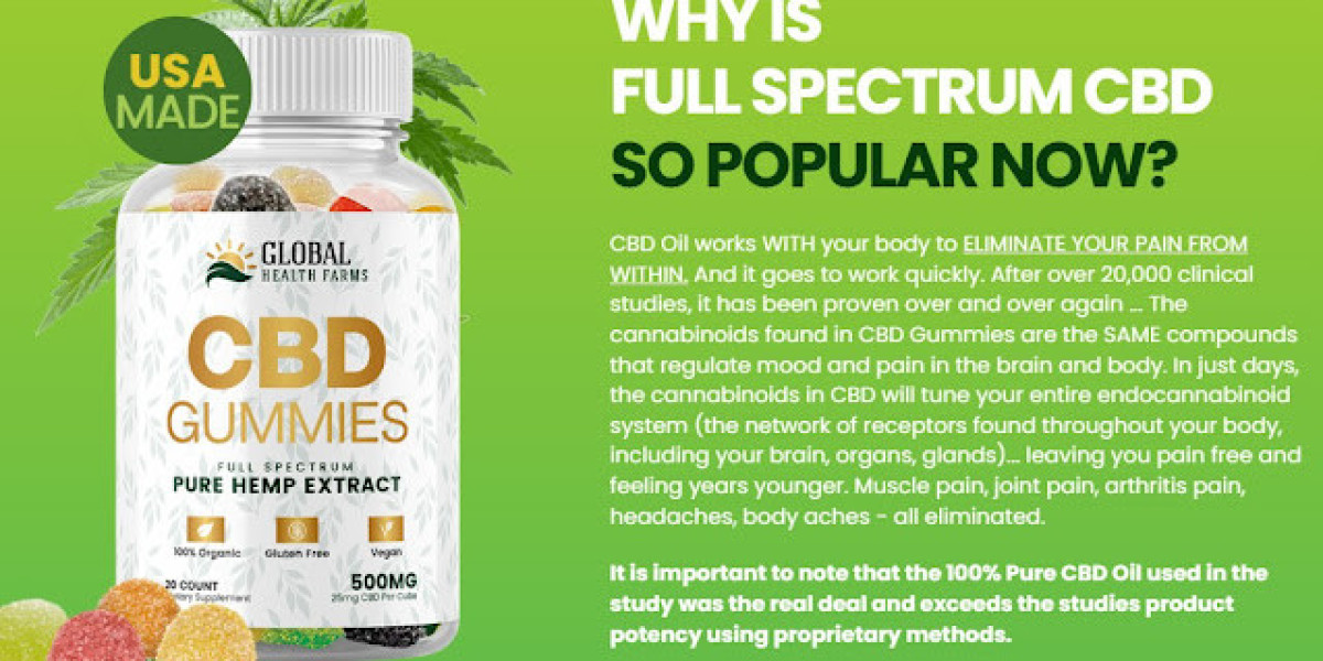 Global Health Farms CBD: Ingredients, #1 Safe Price For Sale In USA