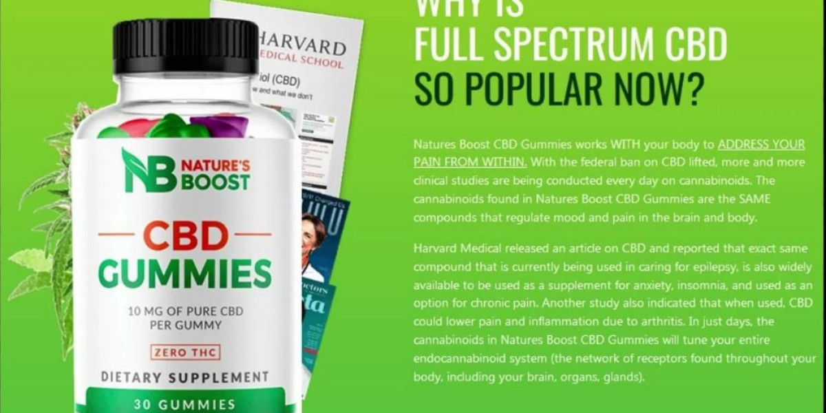 Natures Boost CBD Gummies: For a Special Discounted Price Today