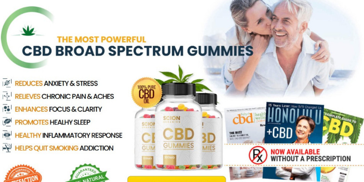 Scion Organics Gummies 300mg: The Beneficial for Alleviating Pain and Anxiety?