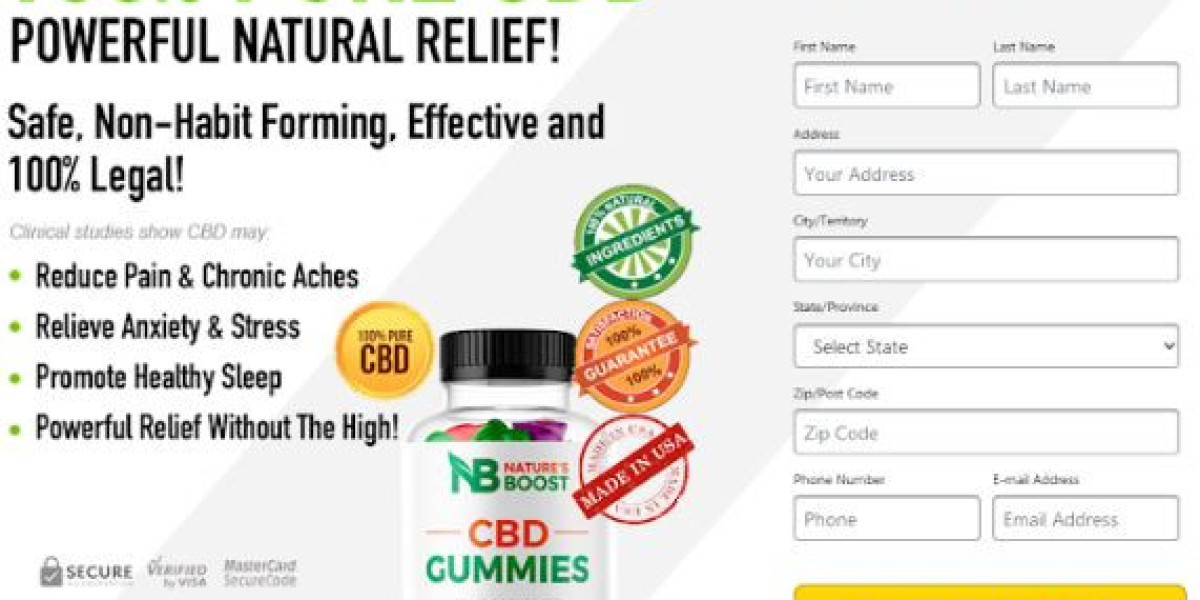 See Ingredients and Uses of Nature's Boost CBD Gummies Price