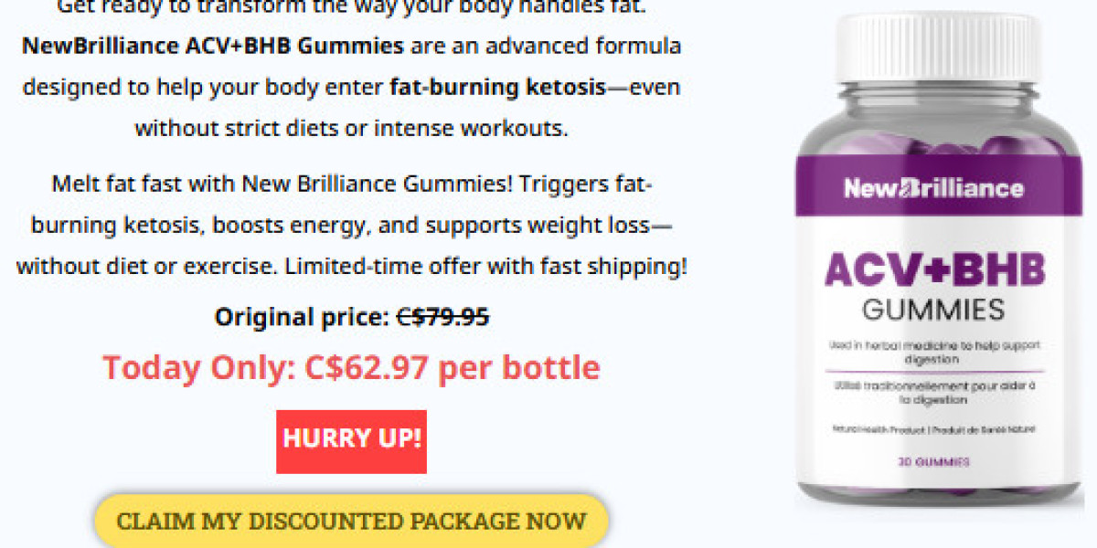 New Brilliance ACV Gummies CANADA: Know Its Reviews By Real Customers