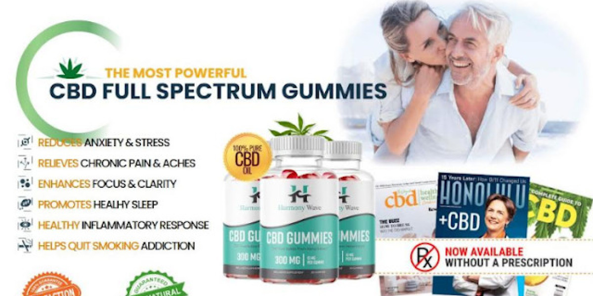 HarmonyWave CBD Gummies – Ride the Wave of Natural Calm
