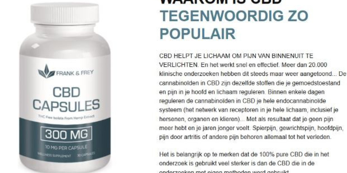 Wat zijn de Voordelen van het Langdurig Gebruiken van Frank Frey CBD Kopen?