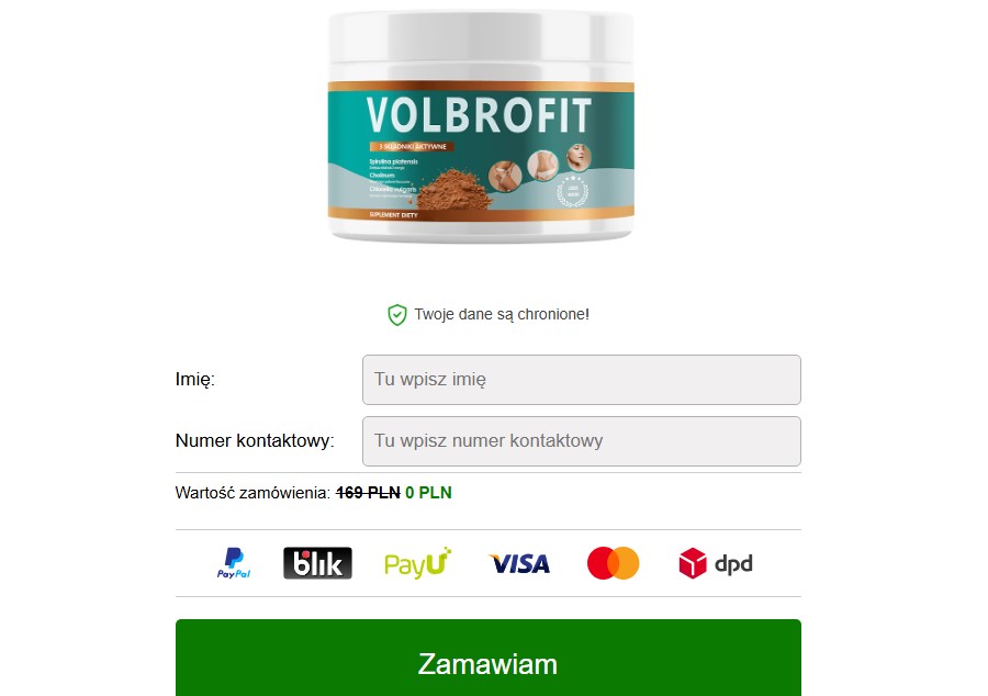 VolbroFit | Proszek na odchudzanie - Cena Aktualizacja 2025 (PL)