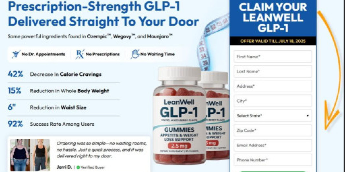 How Leanwell GLP1 Gummies Can Assist You in Weight Loss?