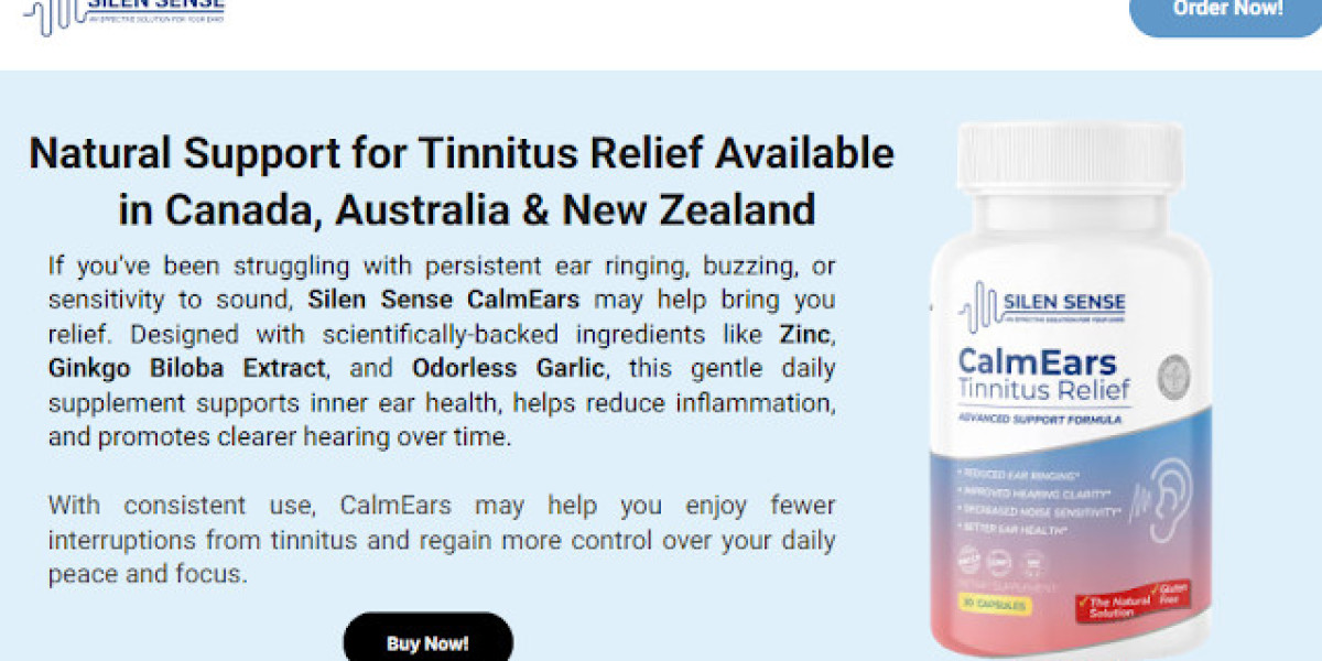 Support Healthy Hearing with CalmEars Tinnitus Relief Formula