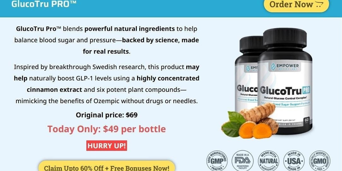 GlucoTru Pro USA, CA, UK, AU, NZ, IE – Natural Blood Sugar Support for Better Wellness 2025