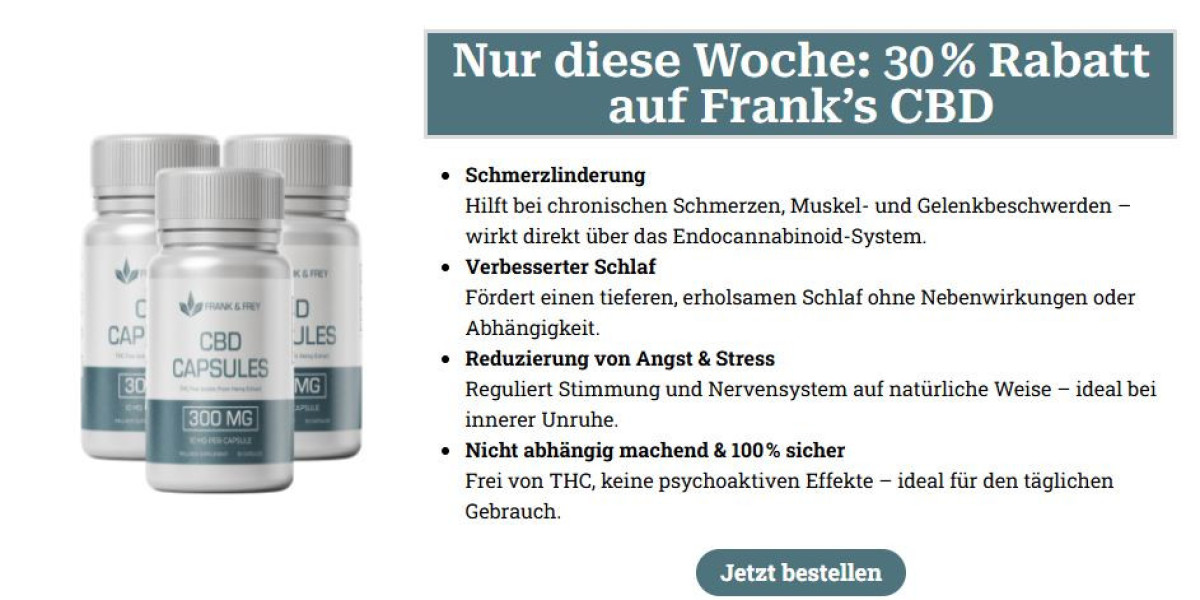 Was sind Frank & Frey CBD Kapseln [DE,AT,CH] und wie wirken sie?