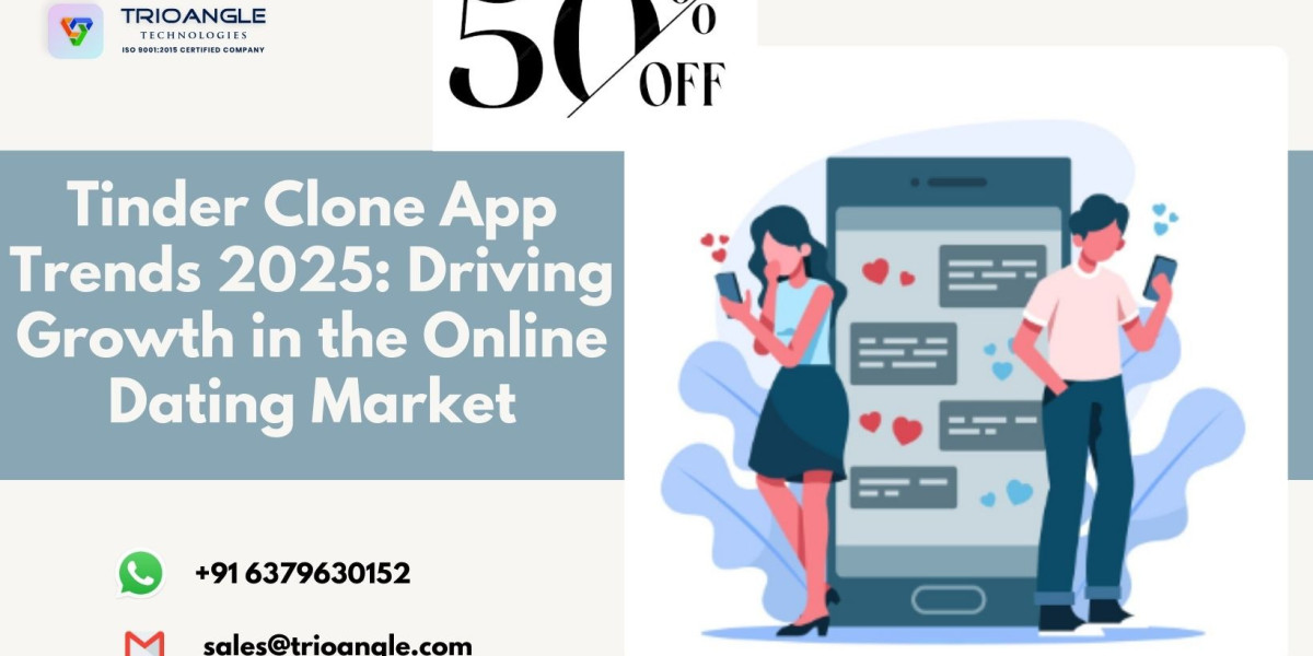 Tinder Clone App Trends 2025: Driving Growth in the Online Dating Market
