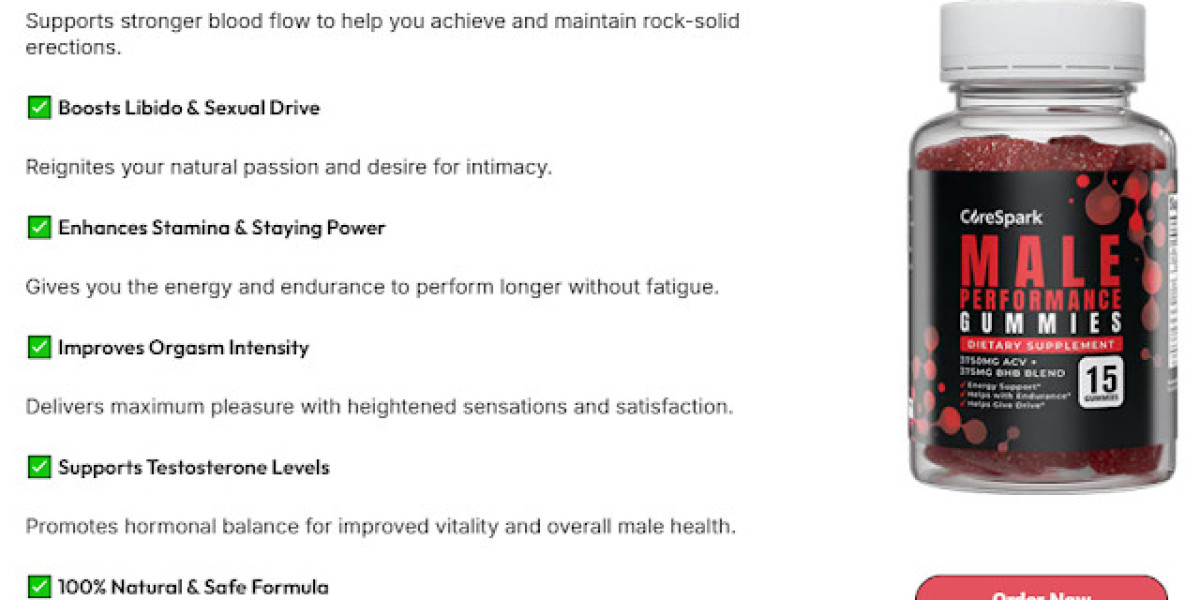 Core Spark Gummies 375MG: Unlock More Size, Stamina, Drive & Blood Flow Naturally