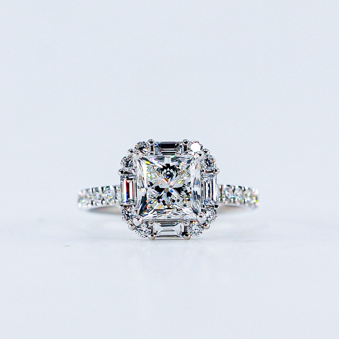 Shop Princess Cut Art Deco Ring in Melbourne | Jenny Bay