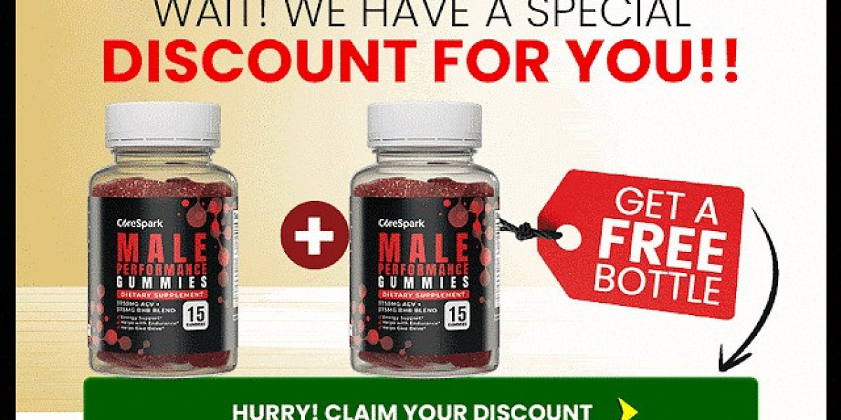 CoreSpark Male Enhancement Gummies Reviews – The Most Sold Male Health Supplement of All Time!