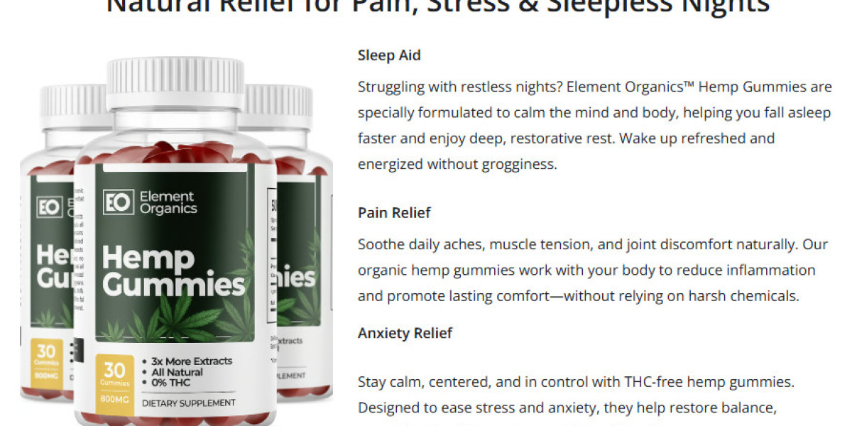 Element Organics Hemp Gummies: Are 100% Safe To Use! [Latest 2025]