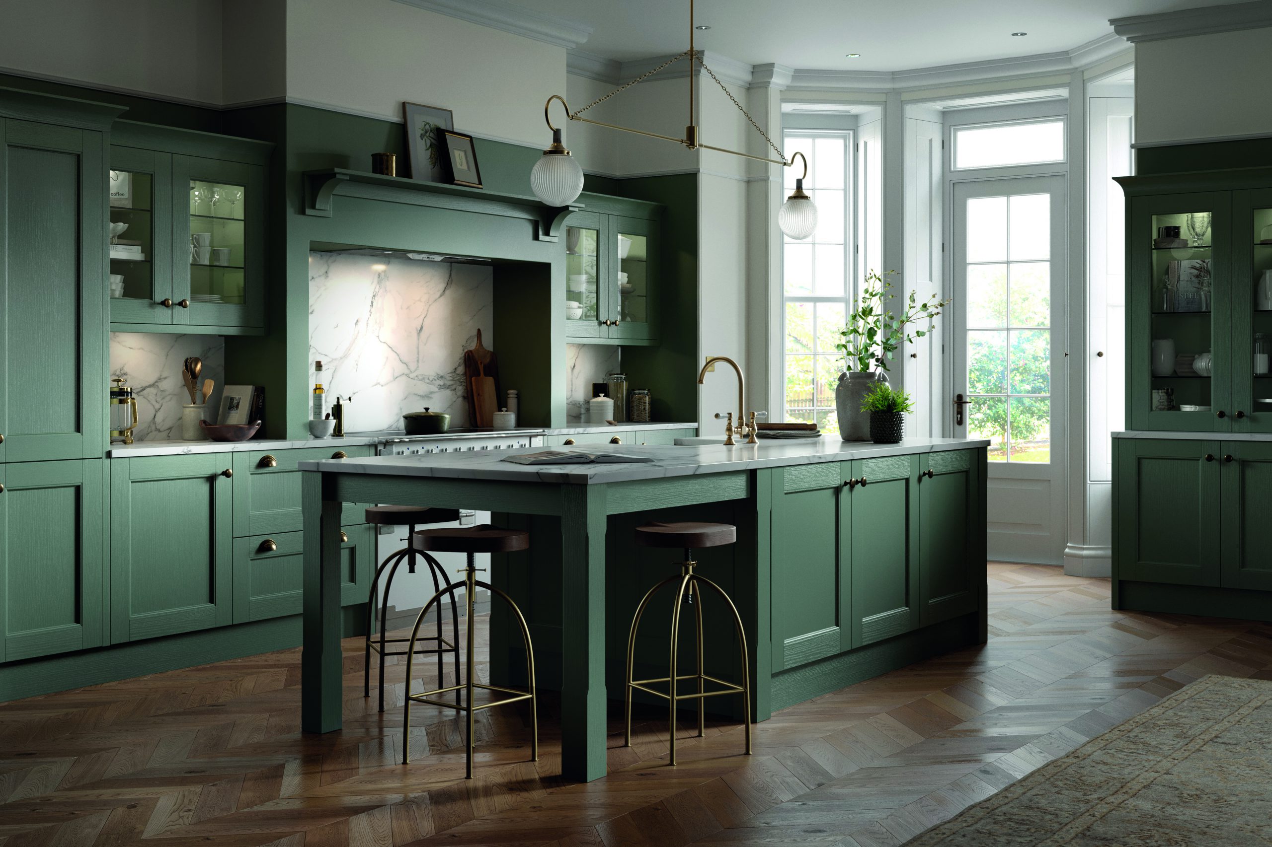 Green Kitchens Ascot | Orchard Kitchens