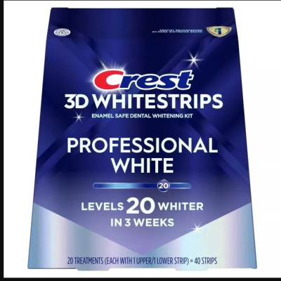 Crest Levels 20 Professional White 3D Whitestrips Profile Picture