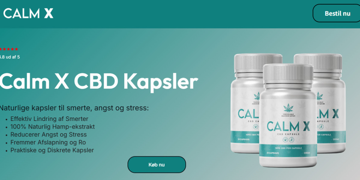 CalmX CBD-kapsler Danmark – # Sikker, effektiv og naturlig!