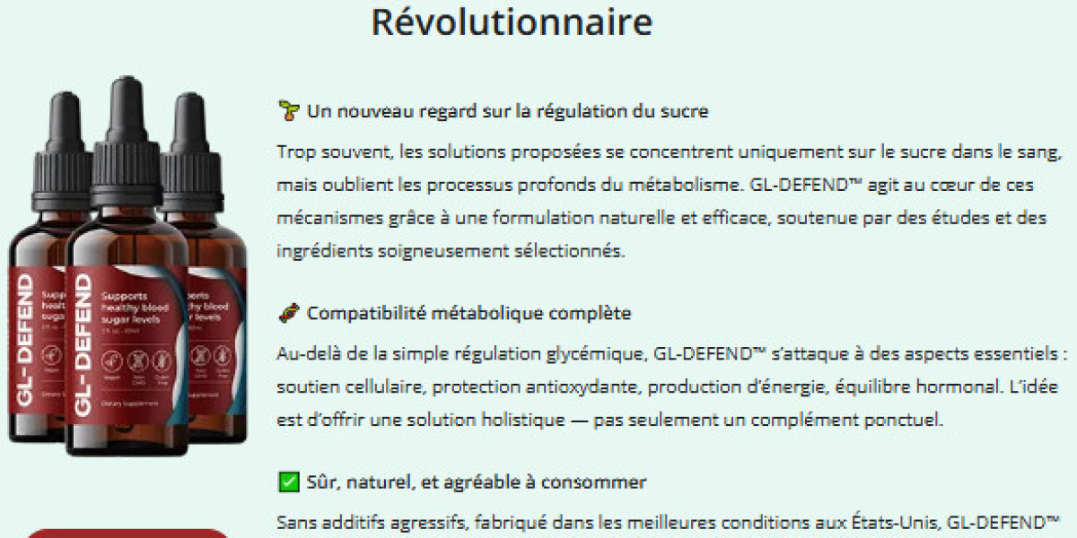 GL DEFEND Liquid Supplement: Il agit sur la circulation sanguine naturelle et saine