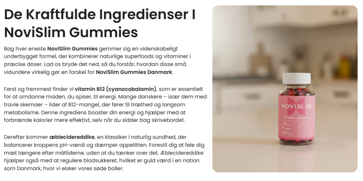 NoviSlim Gummies: Virker det? {Bestil Nu}