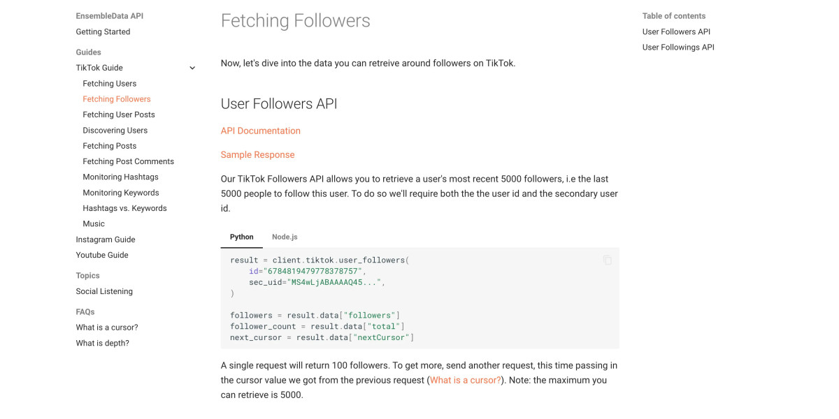 EnsembleData Instagram API: Scraping Data for Competitive Social Media Insights