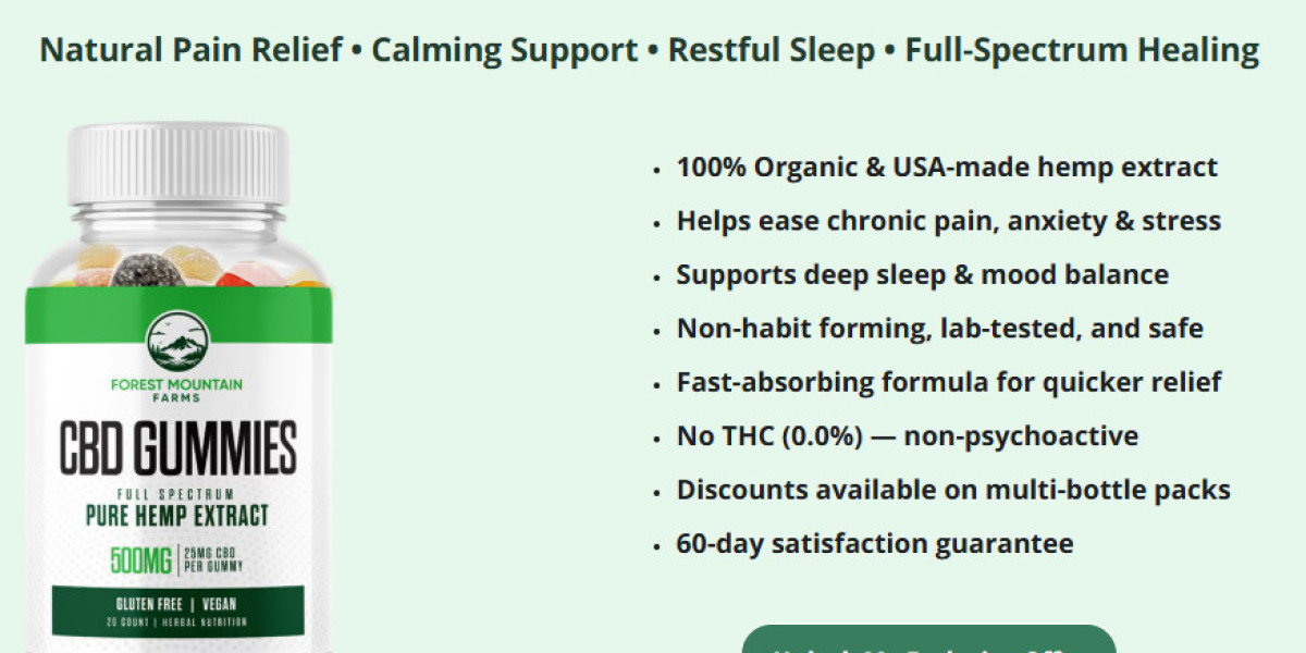 Forest Mountain Farms CBD Gummies: Today Price For Sale? {Order Now}