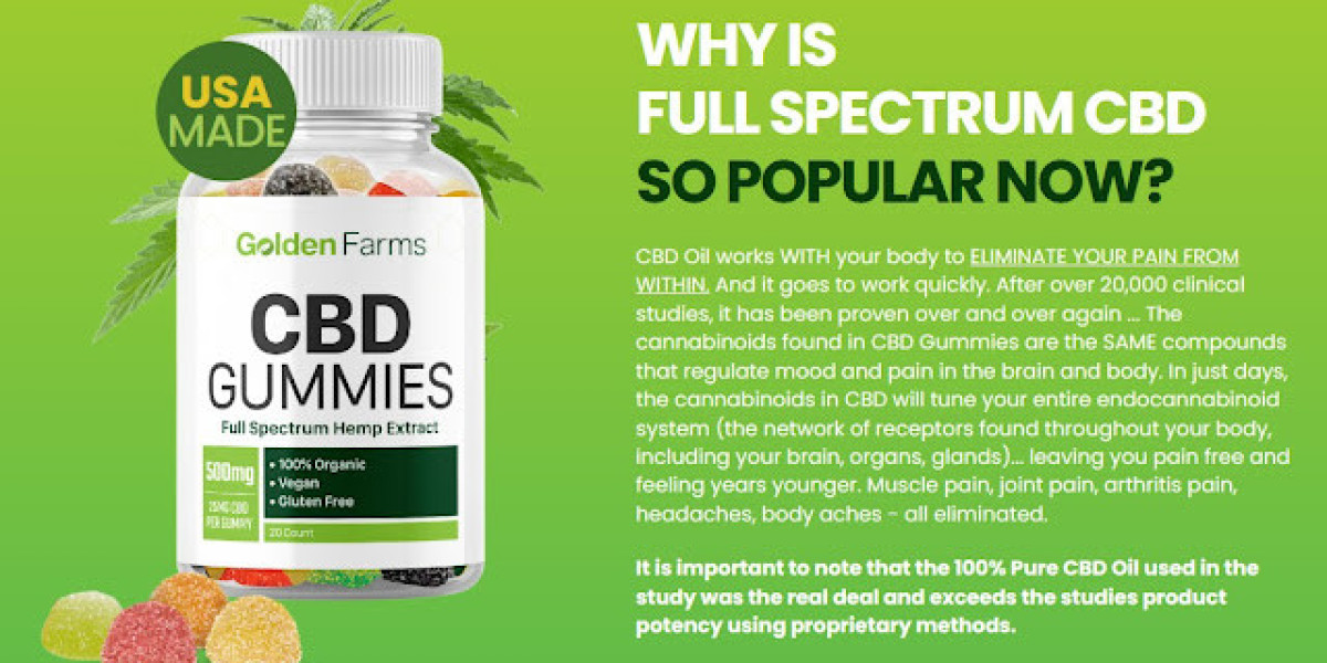 Golden Farms CBD Gummies: What Makes This Program Powerful For Pain Relif?