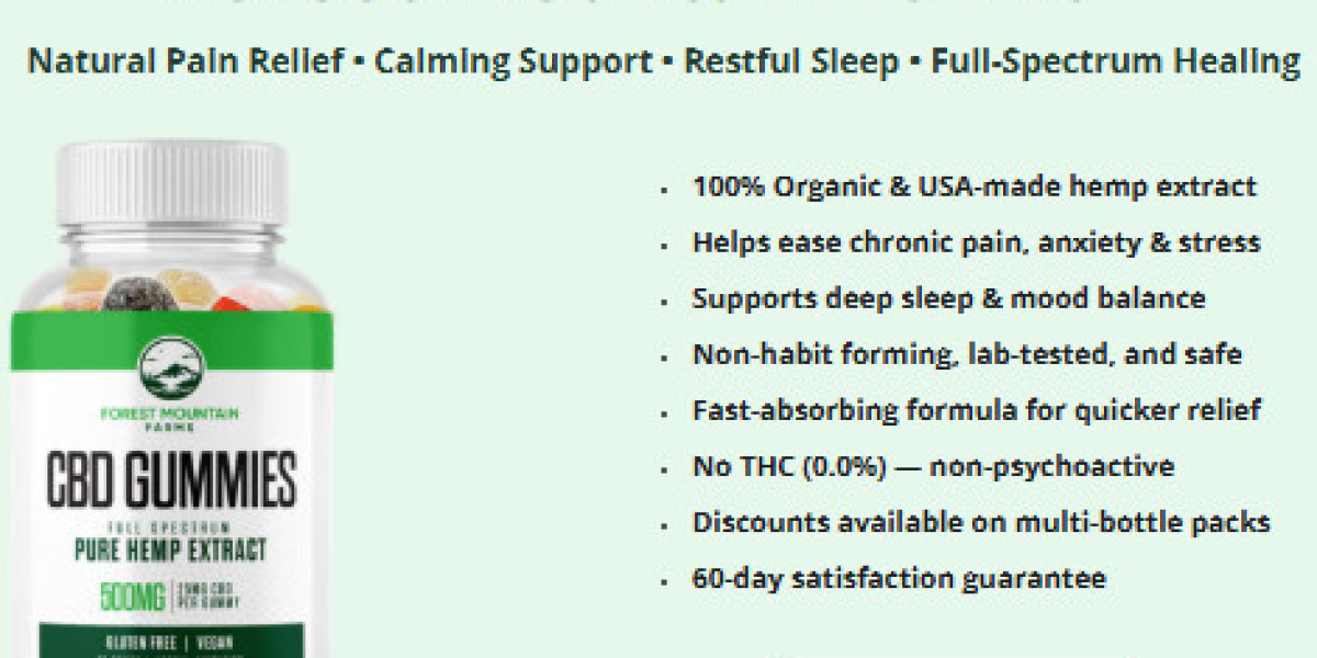Forest Mountain Farms CBD Gummies: Read Its Real Advantages And Outcomes