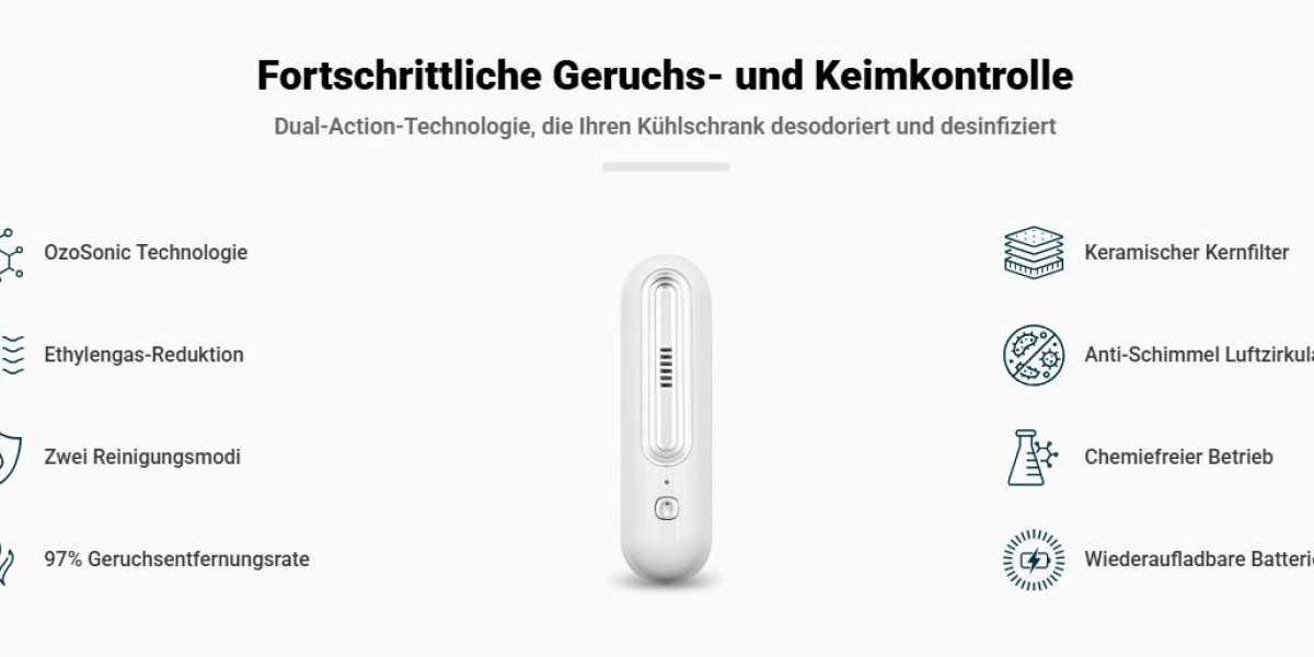 Ozoori Fridge Deodoriser Langanhaltende Frische & geruchsfreie Aufbewahrung