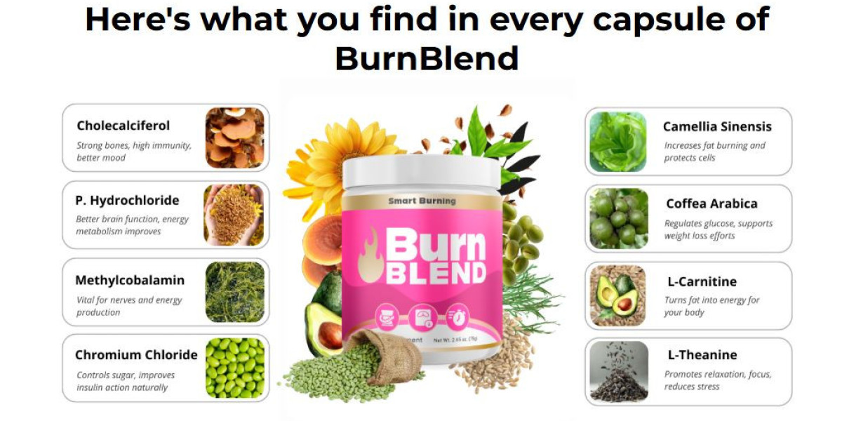 Burn Blend Natural Diet Support for Weight Loss & Energy