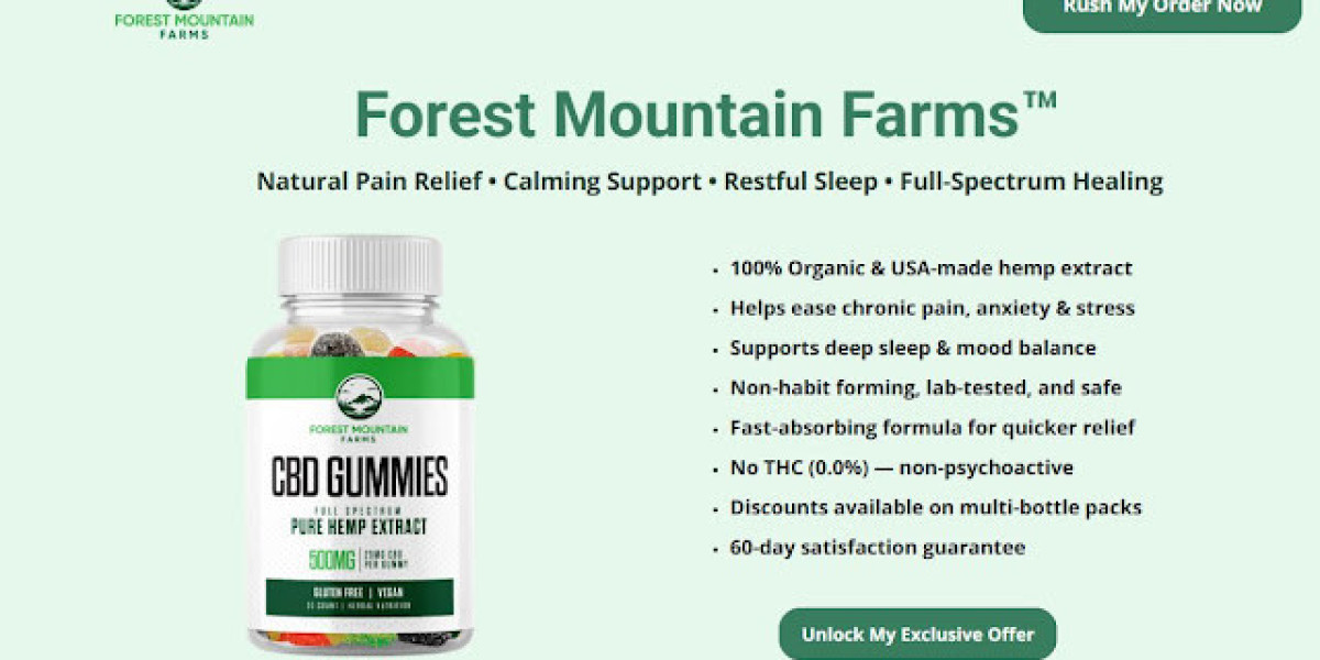Forest Mountain Farms CBD Gummies: Ingredients, Benefits, and Side Effects!